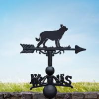 Black Berger Picard Weathervane 