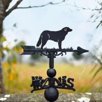 Hungarian Kuvasz Weathervane in Black 