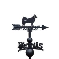 Icelandic Sheepdog Weathervane Mounted Icelandic Sheepdog Weathervane Mounted