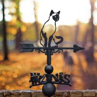 Weathervane of Siamese Cat  Weathervane of Siamese Cat