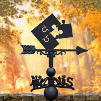 Jigsaw Piece Weathervane 