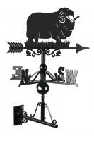 Merino Sheep Weathervane in Full 