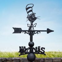 Weathervane with Cat in the Hat Design  Weathervane with Cat in the Hat Design