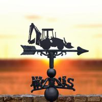 Construction Digger Weathervane 