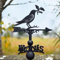 Weathervane with Raven & Holly Weathervane with Raven & Holly