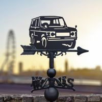 Black Weathervane with Range Rover Black Weathervane with Range Rover