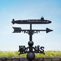 Weathervane with Vanguard Submarine Motif