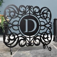 Monogram Fireguard in the Letter d