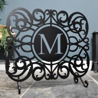 Monogram Fireguard in the Letter M
