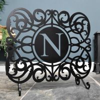 Monogram Fireguard in the Letter N