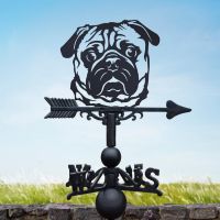 Pug Dog Weathervane