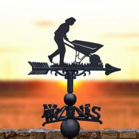 Weathervane with Gardener Design 