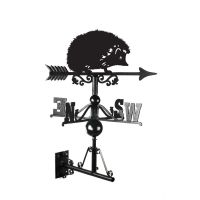 Hedgehog Weathervane Created From Iron Hedgehog Weathervane Created From Iron