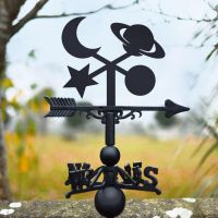 Crescent Moon & Planets Weathervane Crescent Moon & Planets Weathervane