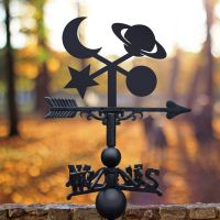 Crescent Moon & Planets Weathervane Crescent Moon & Planets Weathervane