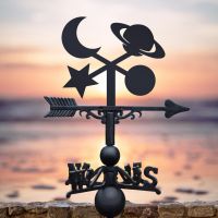Crescent Moon & Planets Weathervane Crescent Moon & Planets Weathervane