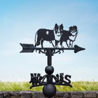Two "Border Collies" Weathervane Two "Border Collies" Weathervane