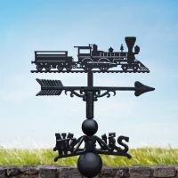 American Steam Train Weathervane