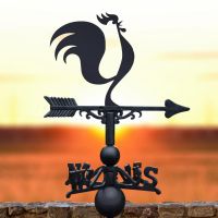 Modern Rooster Weathervane in Full 