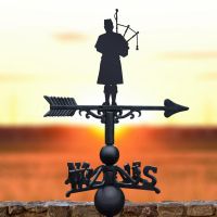 Scottish Bagpiper Weathervane 