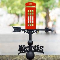 Red Telephone Box Weathervane Red Telephone Box Weathervane
