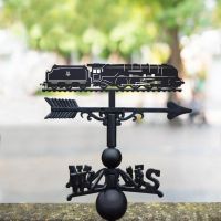 Black Weathervane of LMS Duchess Class