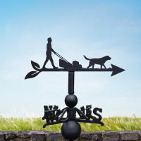 Mowing The Lawn With "Labrador" Weathervane Mowing The Lawn With "Labrador" Weathervane