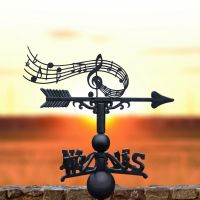 Weathervane with Musical Note Design 