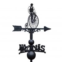 Penny Farthing Weathervane in full 