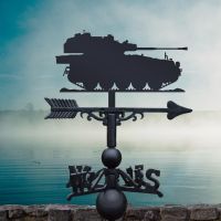 Black Scimitar Military Vehicle Weathervane Black Scimitar Military Vehicle Weathervane