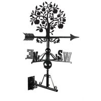 Apple Tree Weathervane Mounted