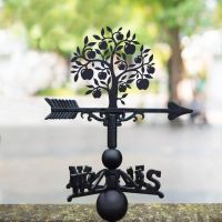 Apple Tree Weathervane in Situ