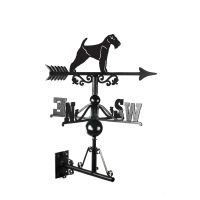 "Welsh Terrier" Weathervane Created Out of Iron