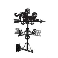 Two Cockapoos Weathervane Mounted