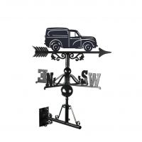 "Morris 1000" Van Weathervane Created From Cast Iron "Morris 1000" Van Weathervane Created From Cast Iron