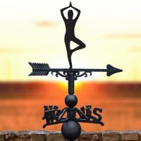 Yoga Tree Pose on Weathervane 