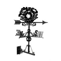 Primrose Weathervane Mounted Primrose Weathervane Mounted