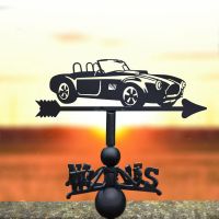 Weathervane with AC Cobra at Sunset