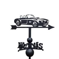 AC Cobra Weathervane on White Background
