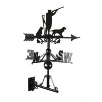 Game Season "Springer Spaniel" Weathervane Created From Cast Iron