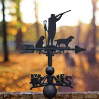 Game Season "Springer Spaniel" Weathervane in the Garden