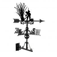 Woodland Coppice with Billhook Weathervane Mounted