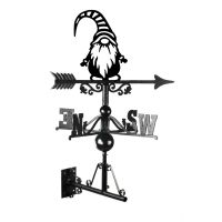 Gonk with Striped Hat Weathervane Mounted