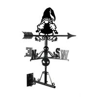 Gonk with Curly Hair Weathervane Mounted