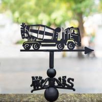 Cast Iron and Steel Weathervane with Cement Lorry Motif