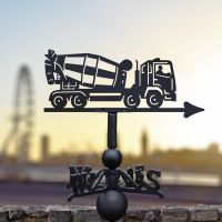 Cement Lorry Weathervane in Location