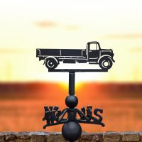 Bedford O-Type Lorry Weathervane at Sunset