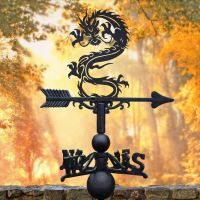 Weathervane with Oriental Dragon  Weathervane with Oriental Dragon