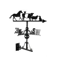 Farm Animal Weathervane Mounted