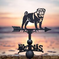 Pug Weathervane with Situ Pug Weathervane with Situ